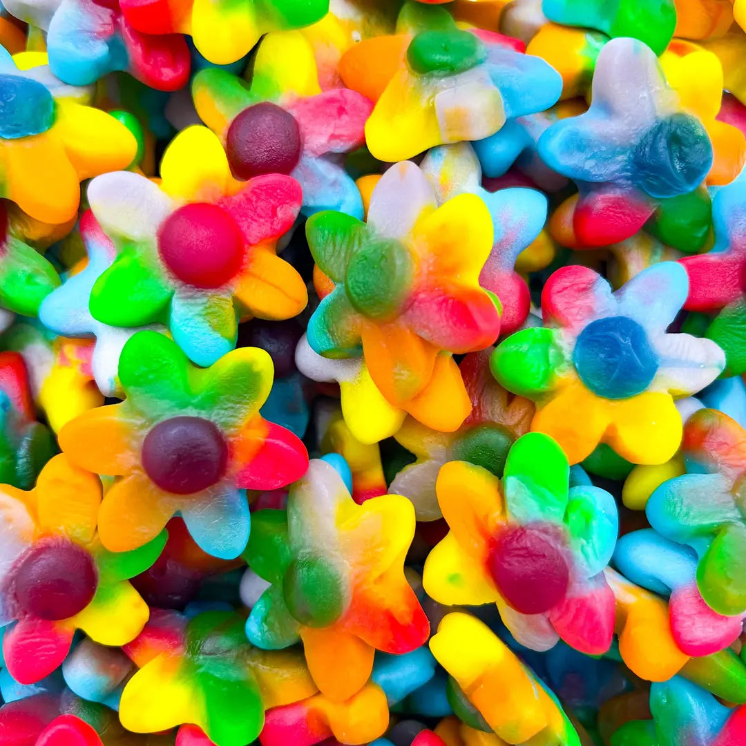 Fleurs Multicolore Lisses (100g)