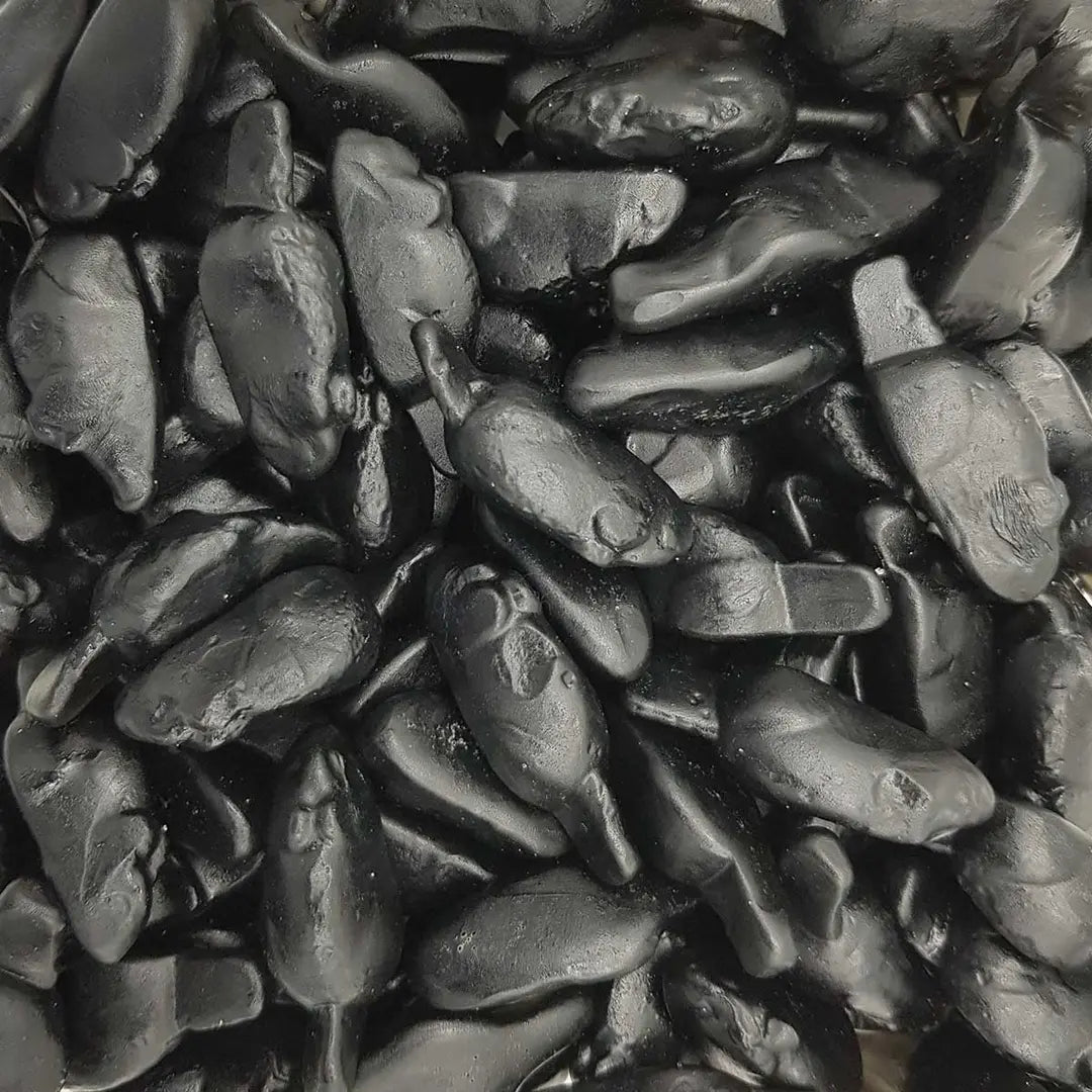 Souris Noire Réglisse (100g)